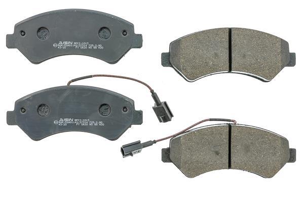 Jeu de 4 plaquettes de frein AISIN ref. BPCI-1013